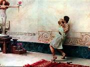 Arab or Arabic people and life. Orientalism oil paintings 545